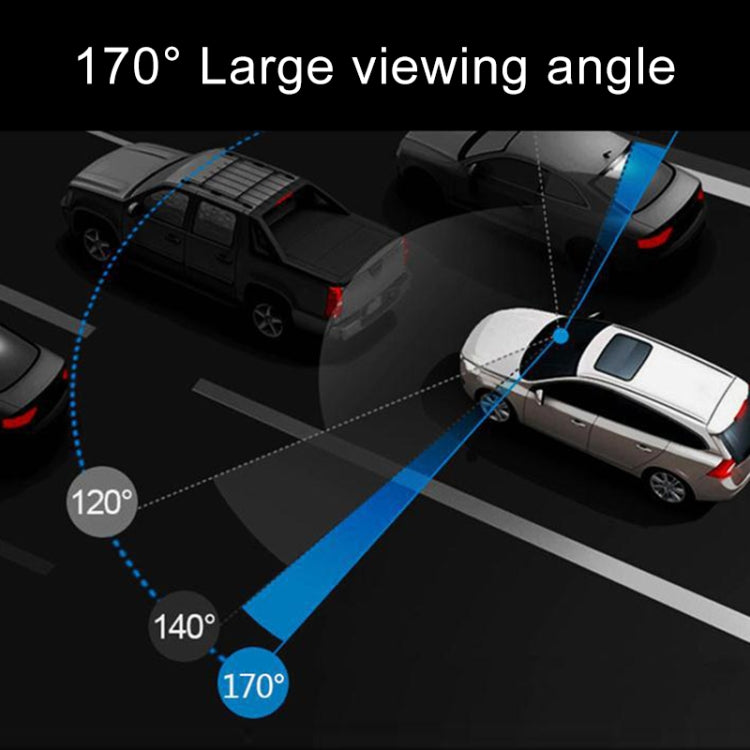 X96 4 inch 2.5D Full HD 1080P Multi-functional Smart Car Dual Lens Video Record Camera Support TF Card / Motion Detection, X96