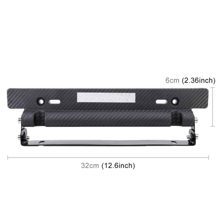 Universal Car License Holder Number Plate Frame Adjustable License Plate Holder