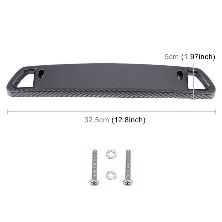 Universal Car License Holder Number Plate Frame Carbon Fiber License Plate Holder, Carbon Fiber License Plate Holder