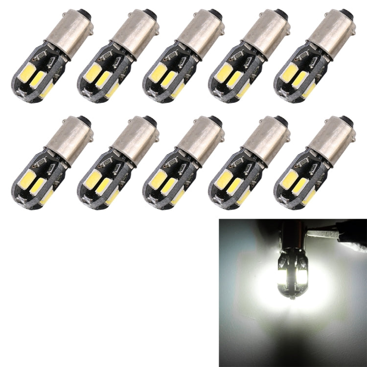 10 PCS BA9S DC 12V 1.1W 8LEDs SMD-5630 Car Clearance Light Reading Light, 10 PCS BA9S DC 12V 1.1W