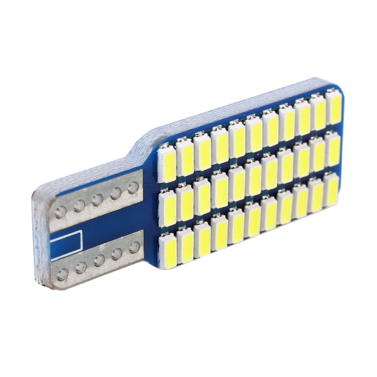 2 PCS T10 / W5W / 168 / 194 DC12V 1.2W 6000K 80LM 33LEDs SMD-3014 Car Reading Lamp Clearance Light, with Decoder, T10 / W5W / 168 / 194