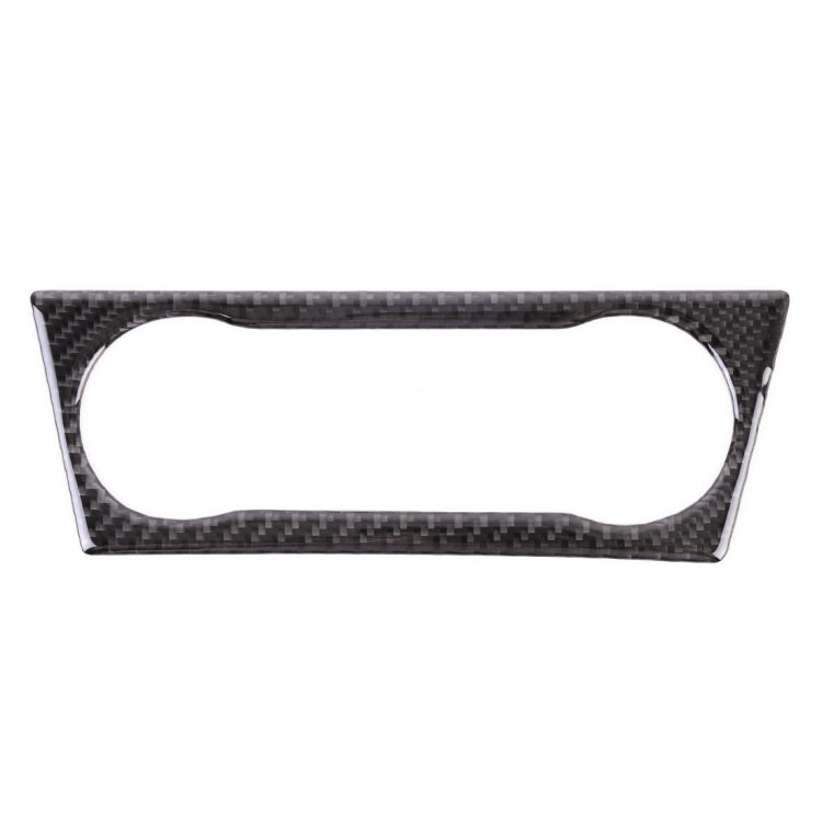 Car Carbon Fiber Air Conditioning Knob Sound Control Panel Decorative Sticker for Mercedes-Benz GLA 2015-2018, Air Conditioning Knob Sound Control Panel