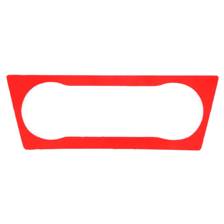 Car Carbon Fiber Air Conditioning Knob Sound Control Panel Decorative Sticker for Mercedes-Benz GLA 2015-2018, Air Conditioning Knob Sound Control Panel