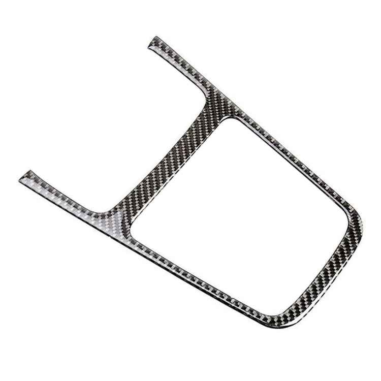 Car Carbon Fiber Central Control Panel Frame Decorative Sticker for Mercedes-Benz GLA 2015-2018