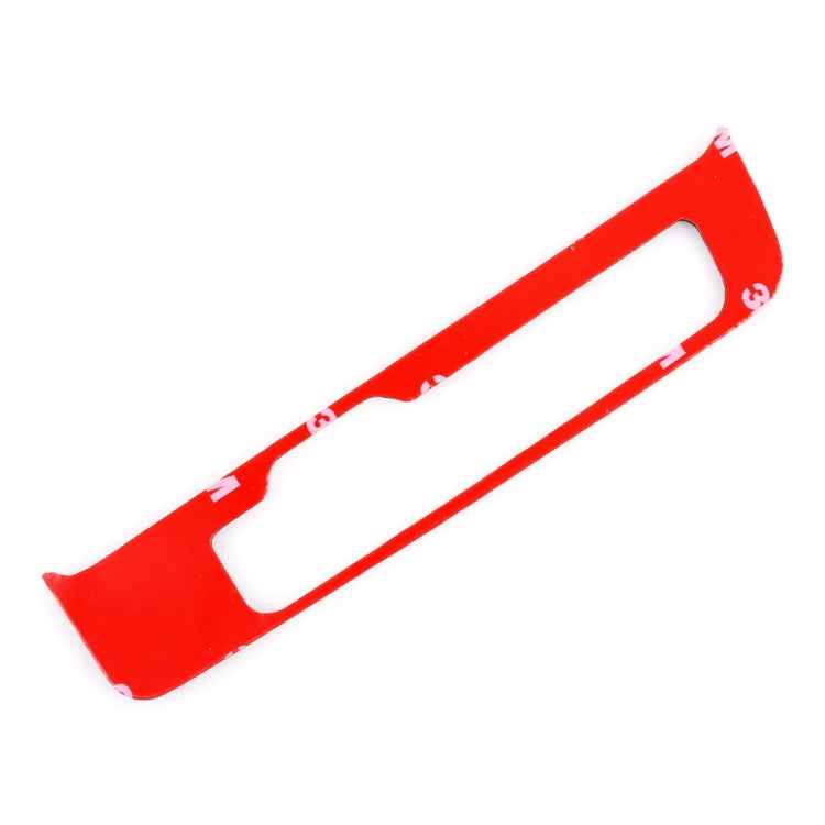 Car Carbon Fiber Gear Panel Decorative Sticker for Audi A4L / A5 / Q5 2009-2016