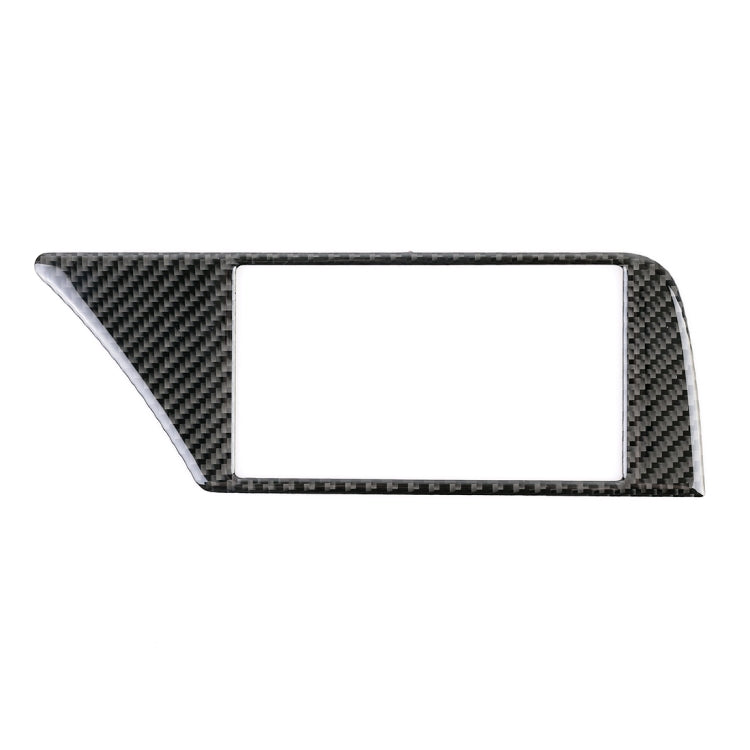 Car Carbon Fiber Inner Frame without Navigation Decorative Sticker for Audi A4L / A5 / Q5 2009-2016, Inner Frame without Navigation