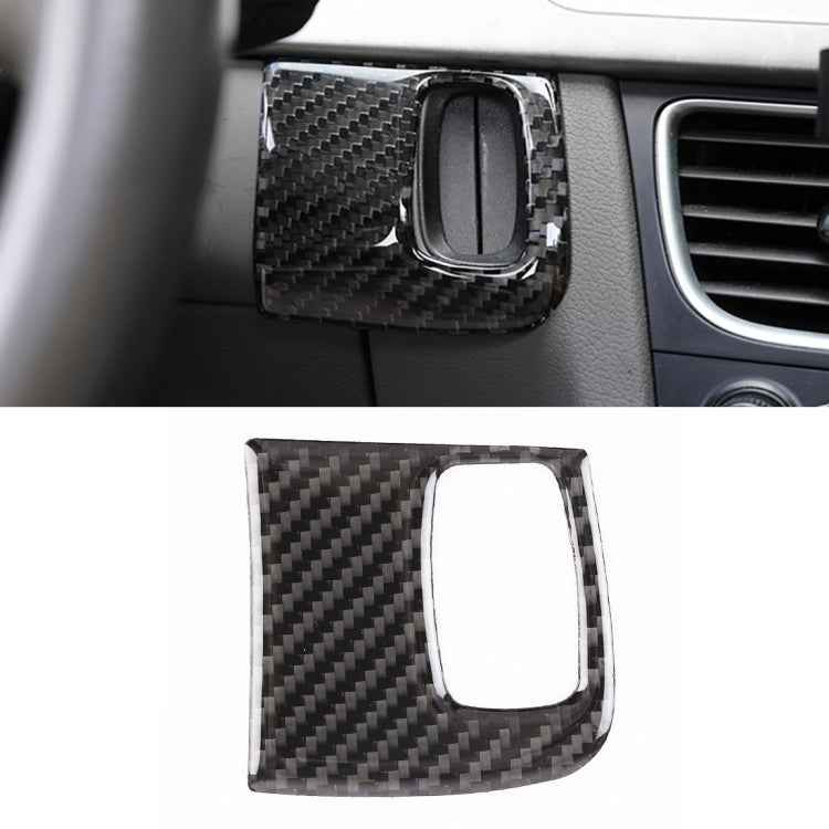 Car Carbon Fiber Key Panel Decorative Sticker for Audi A4L / A5 / Q5 2009-2016