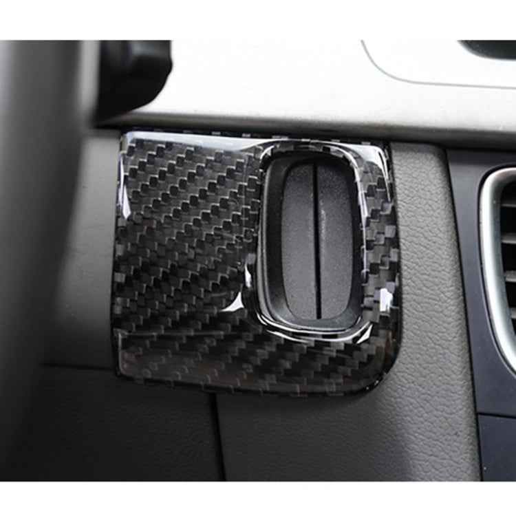 Car Carbon Fiber Key Panel Decorative Sticker for Audi A4L / A5 / Q5 2009-2016