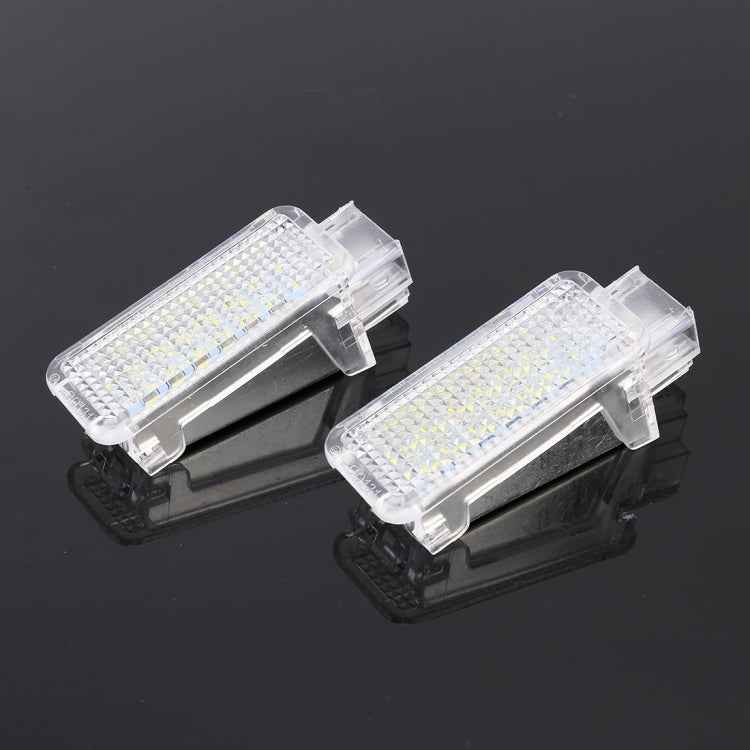 2 PCS LED Car DC 12V 1.5W Door Lights Lamps for Audi / Volkswagen