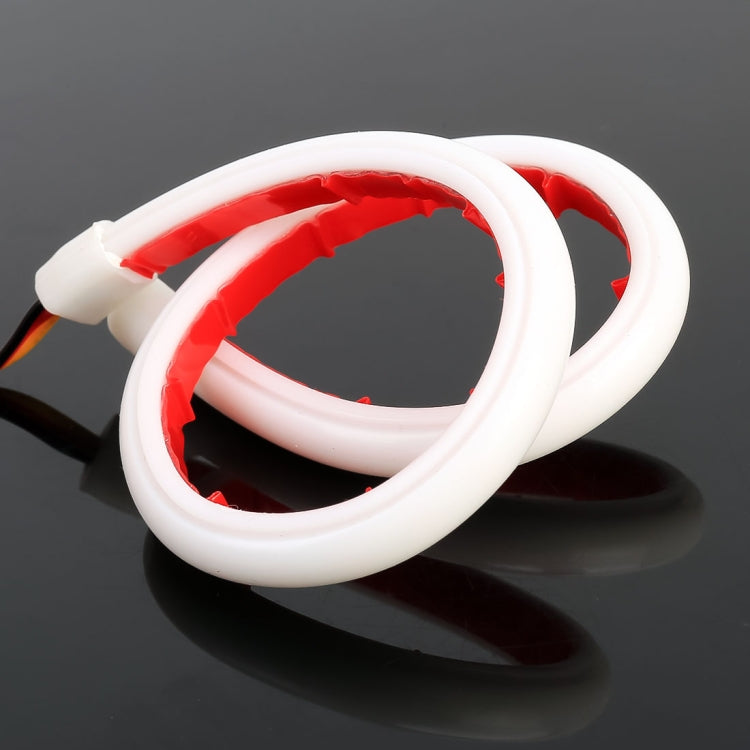 2 PCS 30cm DC12V 3.2W Ultra-thin Car Auto Double Colors Turn Lights / Running Lights (Turn Lights: Yellow Light; Running Lights: White Light), 30cm DC12V 3.2W