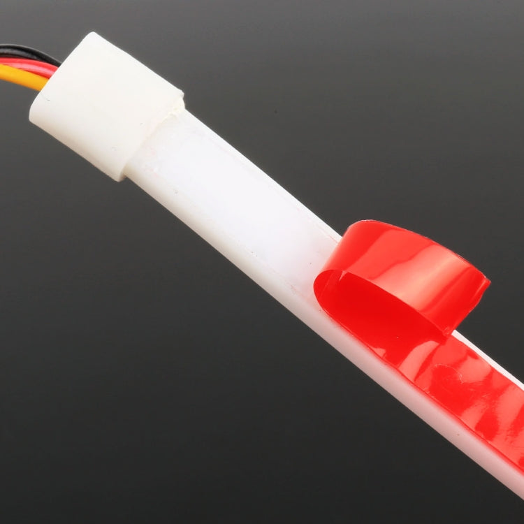 2 PCS 30cm DC12V 3.2W Ultra-thin Car Auto Double Colors Turn Lights / Running Lights (Turn Lights: Yellow Light; Running Lights: White Light), 30cm DC12V 3.2W