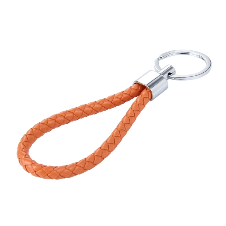 5pcs Car Key Ring Holder With Leather Strip, Car Key Ring Holder(Orange), Car Key Ring Holder(Pink), Car Key Ring Holder(White), Car Key Ring Holder(Yellow)