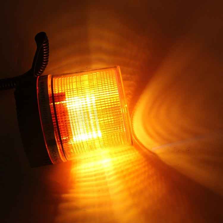 Brilliant Strong Xenon Strong Magnetic Doom Installation Flash Strobe Warning Light, DC 12V, Wire Length: 60cm