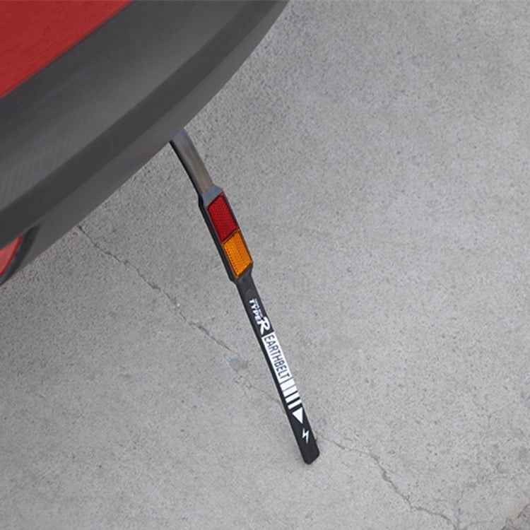 Vehicle Car Anti Static Strap Earth Belt Ground Wire Strap Reflective, Random Color Delivery