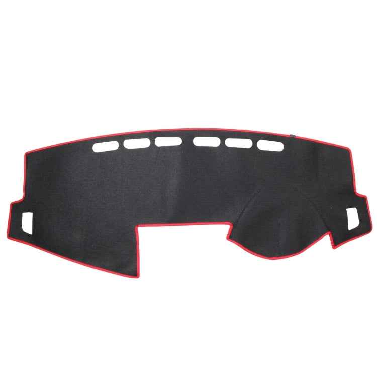 Left-hand Drive Dark Mat Car Dashboard Cover Car Light Pad Instrument Panel Sunscreen for 2014 Vios (Please note the model and year)