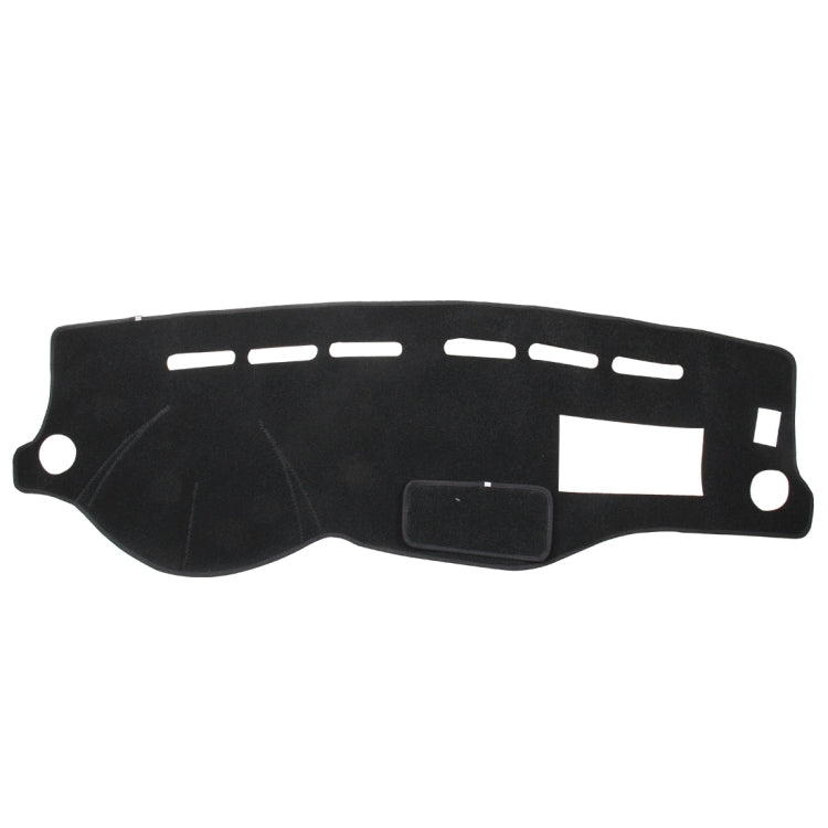 Left-hand Drive Dark Mat Car Dashboard Cover Car Light Pad Instrument Panel Sunscreen for Modern Accent (Please note the model and year)