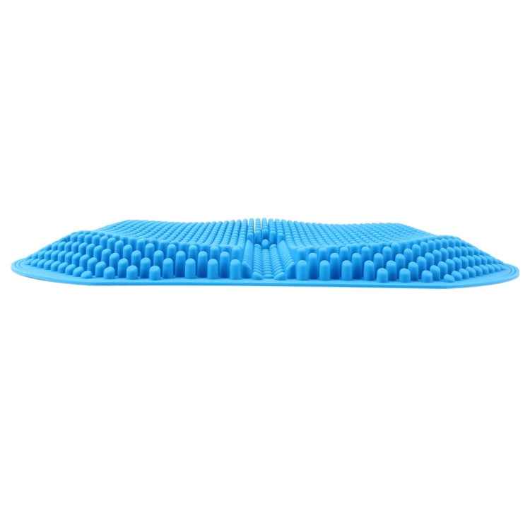 Car Seat Cushion Backless Massage High Memory Silicone Breathable Mesh Silica Gel Car Seat Covers