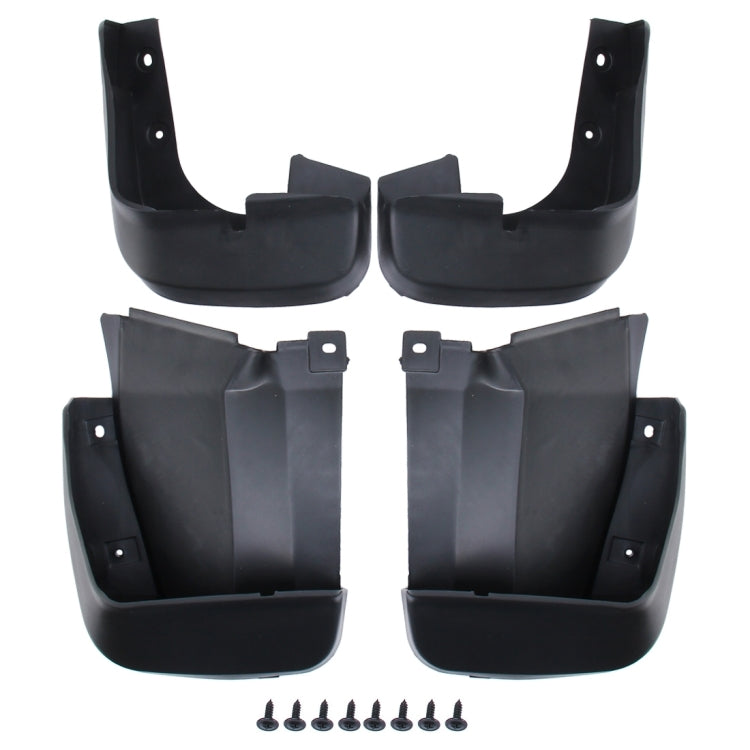 4 PCS Car Auto Semi-Rigid PVC Splash Flaps Mudguards Fender Guard for Honda 8th Series Civic, For 8th Series Civic