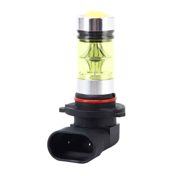 9006 10W 600 LM 3000K Car Fog Lights with 20 SMD-2835 LED Lamps, DC 12V(Gold Light)