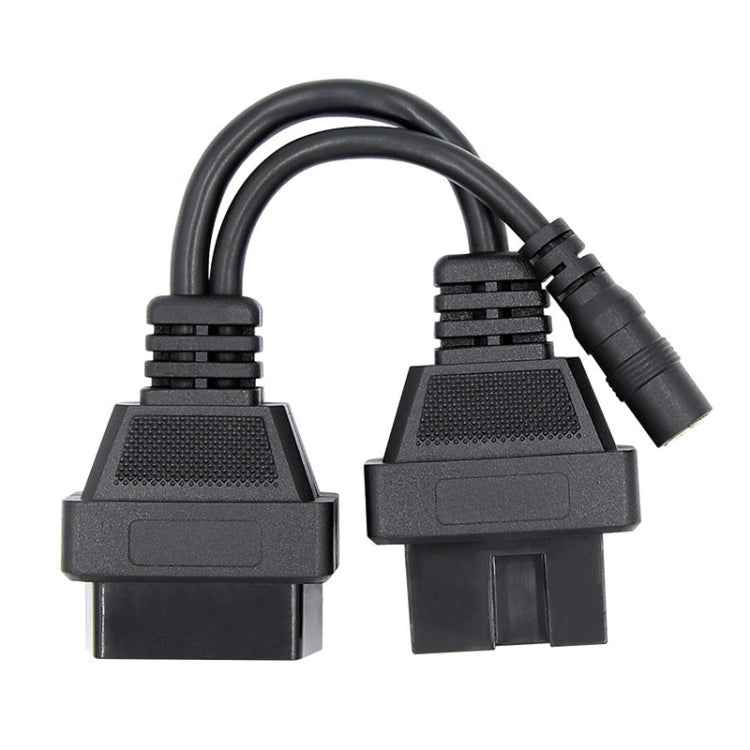 12 Pin to 16 Pin OBDII Diagnostic Cable for Mitsubishi, For Mitsubishi