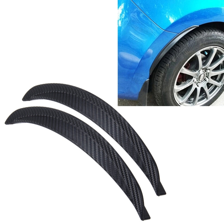 2 PCS Car Auto Rubber Fender Guard Protection Strip Scratch Protector Sticker, Size: 24*2cm, Size: 24*2cm