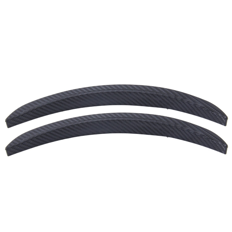 2 PCS Car Auto Rubber Fender Guard Protection Strip Scratch Protector Sticker, Size: 24*2cm, Size: 24*2cm
