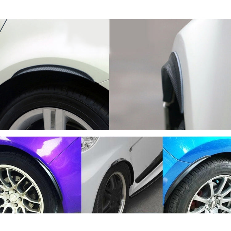 2 PCS Car Auto Rubber Fender Guard Protection Strip Scratch Protector Sticker, Size: 24*2cm, Size: 24*2cm