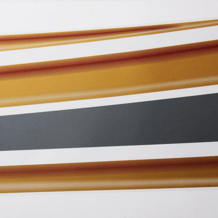 5 PCS SUV Body Decorative Strip Brand Car Streamline Shining Sticker for Toyota Prado4000 2011 Version, For 2011 Version Prado 4000