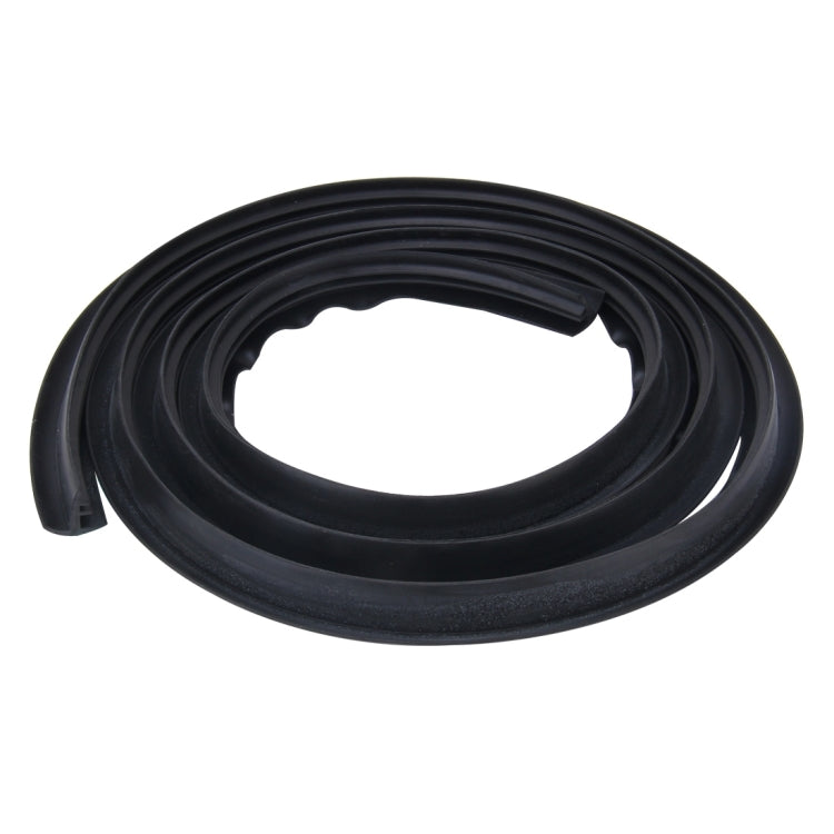 1.5m Car Instrument Desk Decorative Strip Rubber Chrome Decoration Strip Seal, 1.5m
