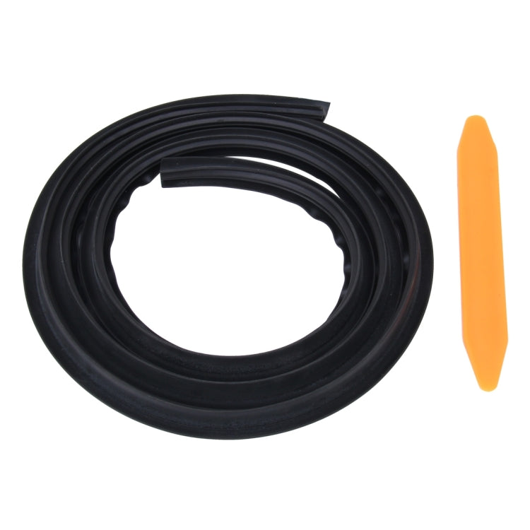 1.5m Car Instrument Desk Decorative Strip Rubber Chrome Decoration Strip Seal, 1.5m