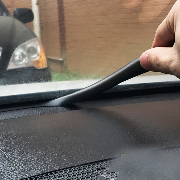 1.5m Car Instrument Desk Decorative Strip Rubber Chrome Decoration Strip Seal, 1.5m