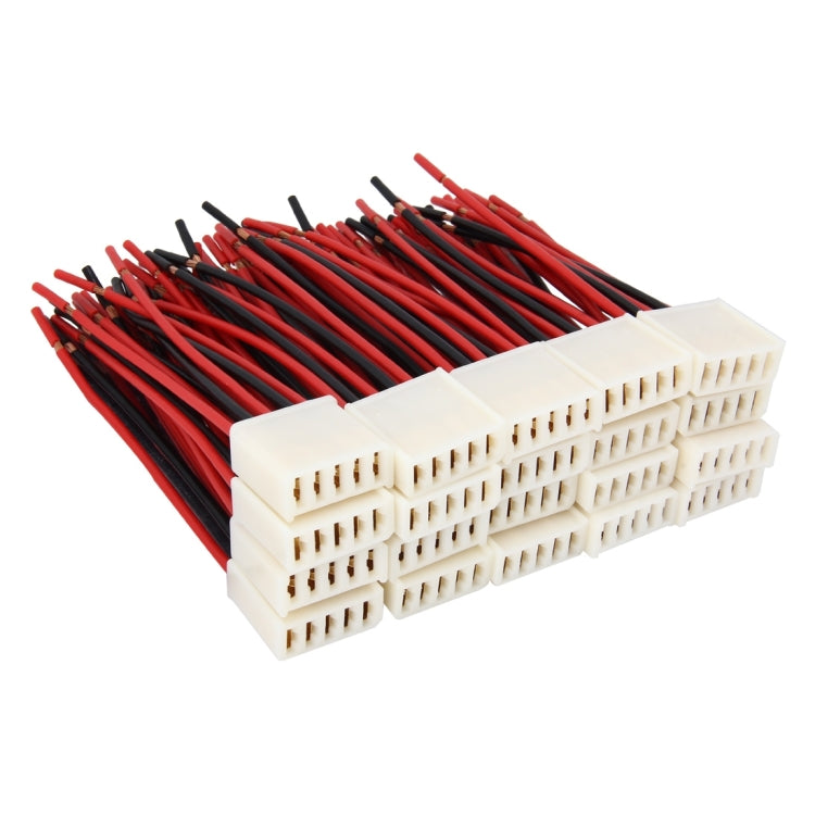 20 PCS Car Auto Universal DIY 5 Pin Button Socket, 5 Pin Button Socket