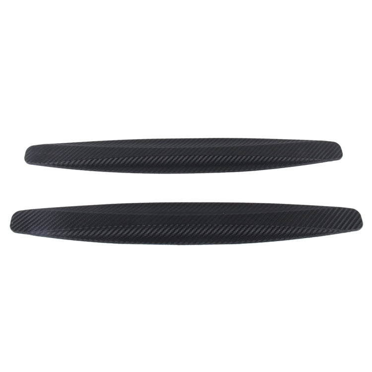 2 PCS Universal Car Body Carbon Fiber Bumper Guard Protector Sticker/Car Crash Bar Bumper Strips /Car Crash Strips/Anti-rub Strips/Anti-rub Bar, Bumper Guard