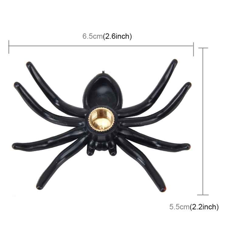 2 PCS Universal Spider Shape Car Motor Bicycle Tire Valve Caps