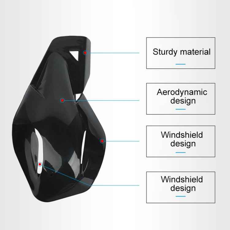 2 PCS Motorcycle Universal ABS Handle Wind-block Handguard