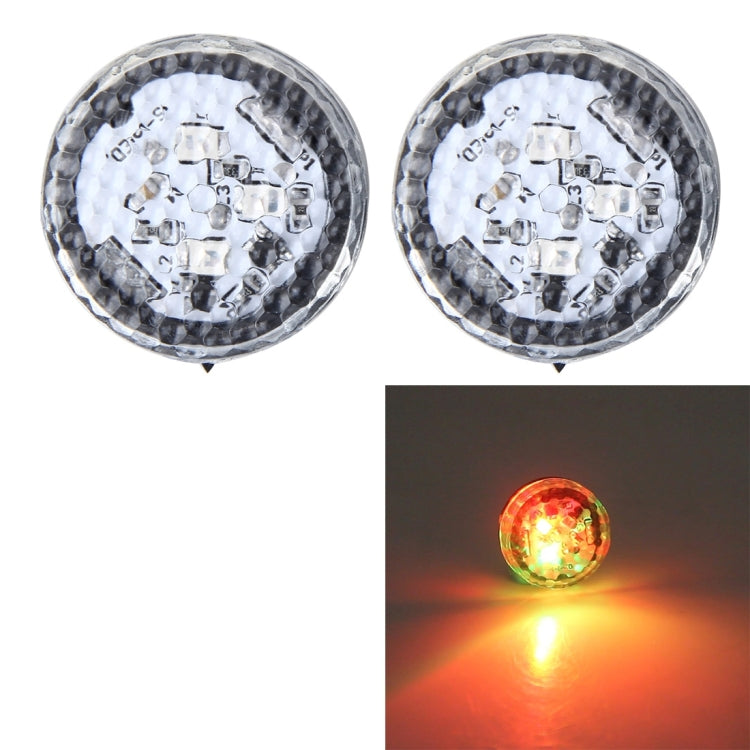 2 PCS Car Door Anti-collision Warning Strobe Light (Red Light), Blue Light, Colorful Light, Yellow Light, Red Light