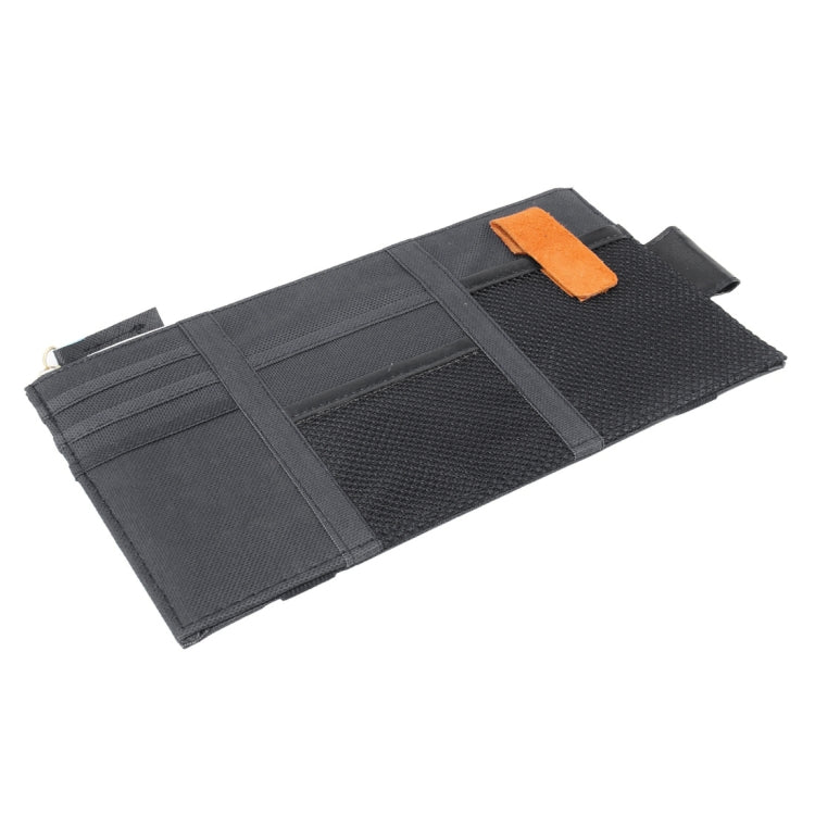 Multi-functional Auto Car Sun Visor Sunglass Holder Card Storage Holder Inner Pouch Bag