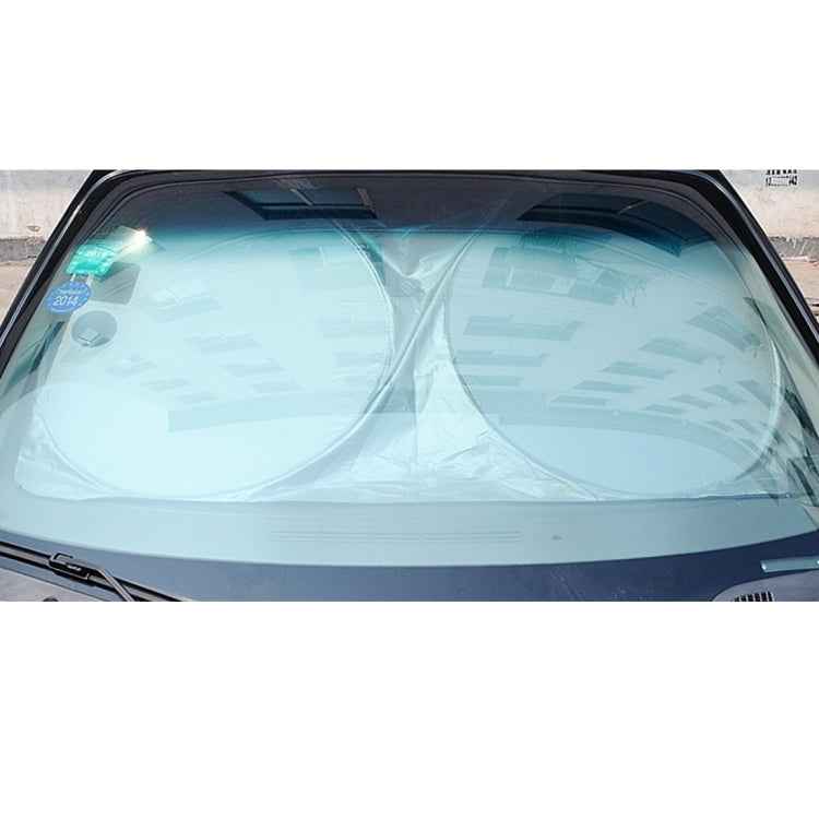 6 in 1 Summer Accessories Coated Silver Car Sun Shade Cloth Set
