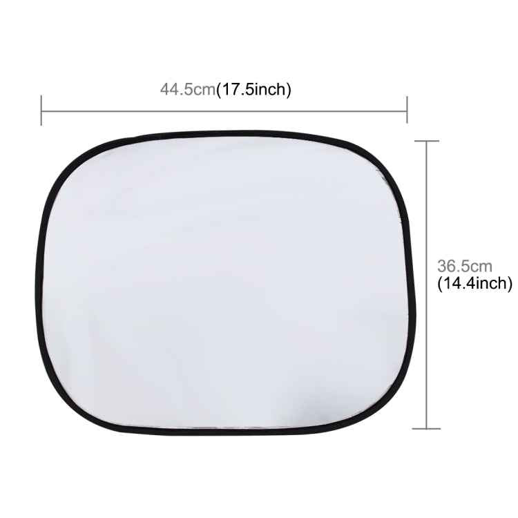 6 in 1 Summer Accessories Coated Silver Car Sun Shade Cloth Set