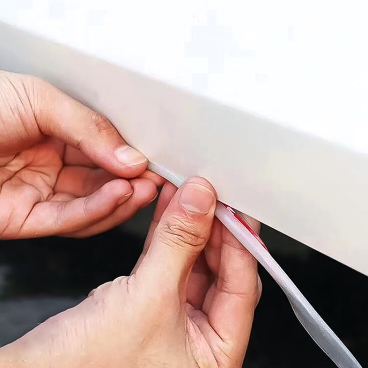 5m Car Luminous PVC Chrome Decoration Door & Window Seal Decorative Strip, 5m Luminous PVC