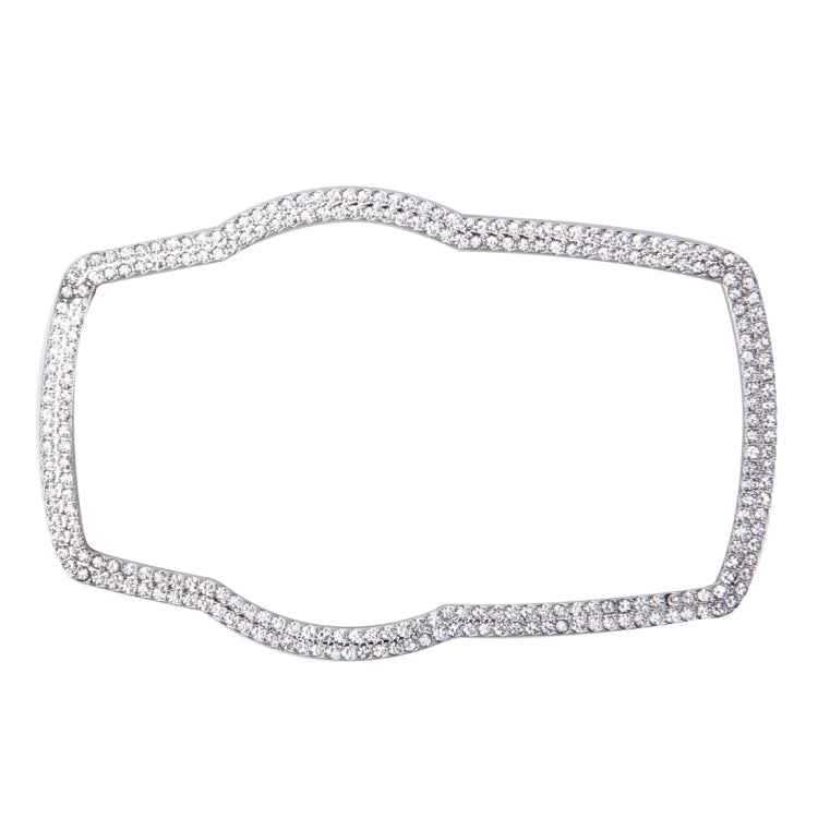 Car Aluminum Steering Wheel Decoration Ring with Diamonds For BMW