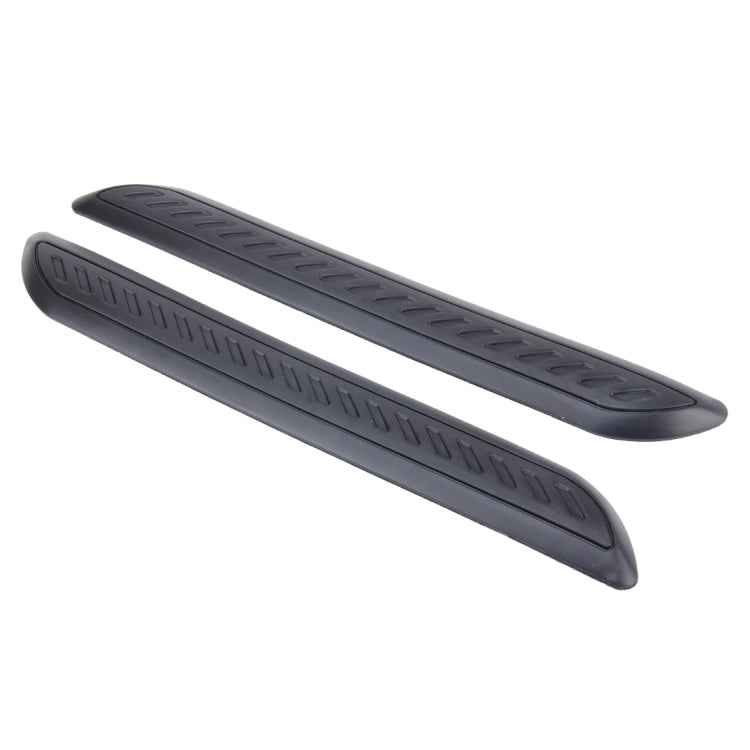 2 PCS Universal Car Auto Rubber Body Bumper Guard Protector Strip Sticker