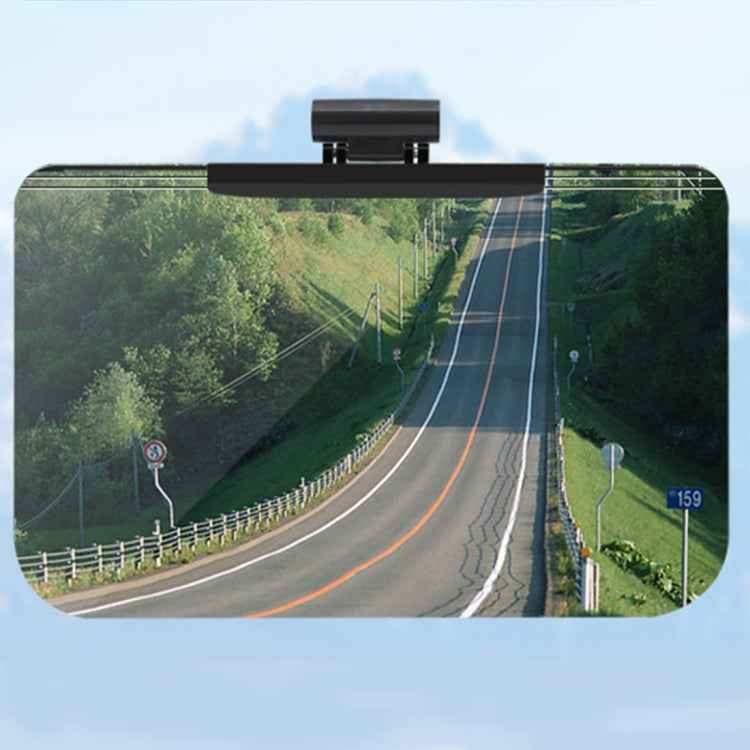 180 Degree Rotating Car Anti-Glare Dazzling Goggle Day Night Vision Driving Mirror Sun Visors for SUV MPV etc, Size: 34.6*21.5cm