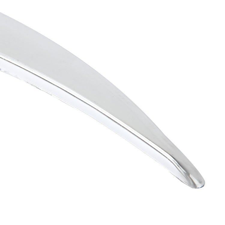 4 PCS Universal Car Auto Plastic Body Bumper Guard Protector Strip Sticker(Silver), JM-330 4 PCS