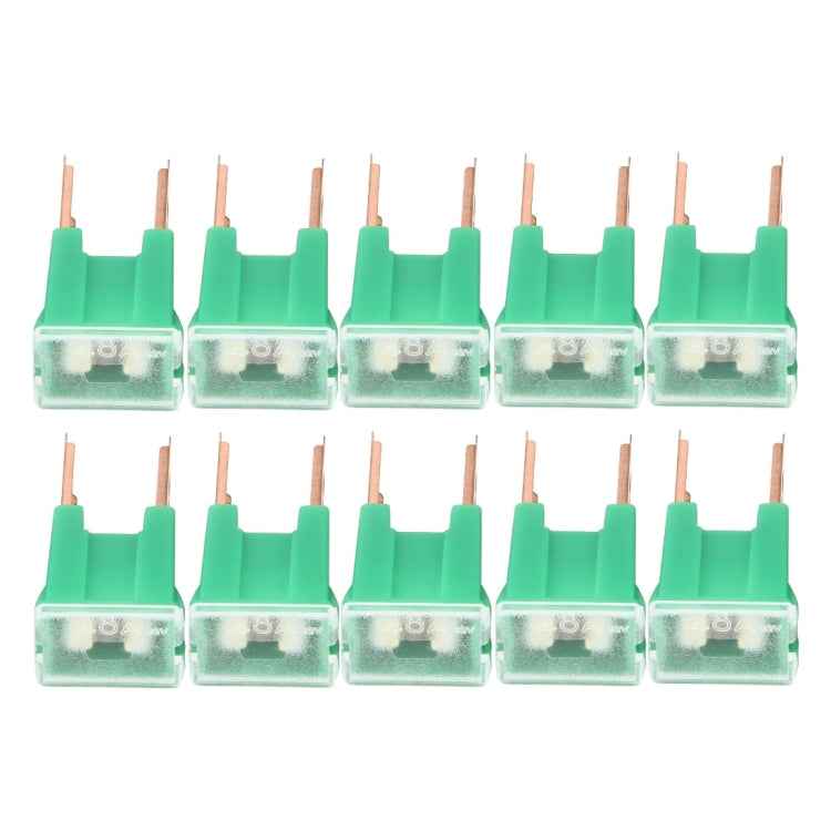 10 PCS 40A 32V Car Add-a-circuit Fuse Tap Adapter Blade Fuse Holder, 40A 32V
