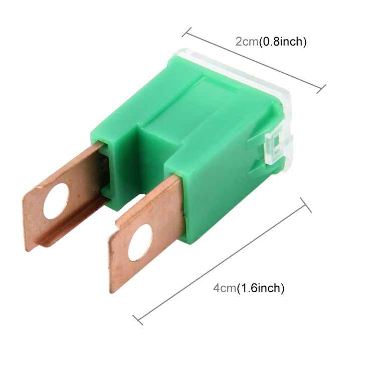 10 PCS 40A 32V Car Add-a-circuit Fuse Tap Adapter Blade Fuse Holder, 40A 32V