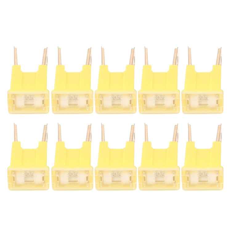 10 PCS 60A 32V Car Add-a-circuit Fuse Tap Adapter Blade Fuse Holder, 60A 32V