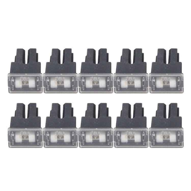 10 PCS 80A 32V Car Add-a-circuit Fuse Tap Adapter Blade Fuse Holder, 80A 32V