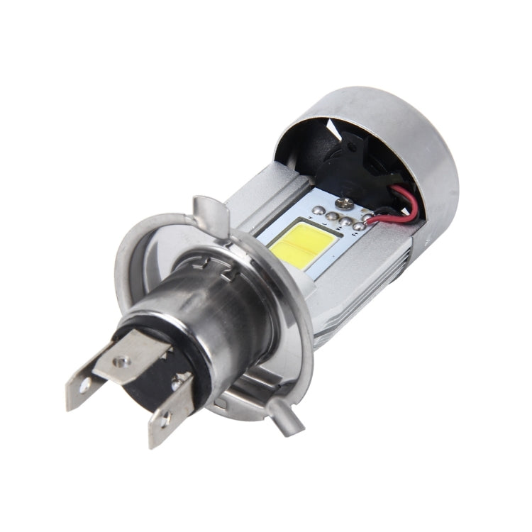 H4 HS1 Motorcycle Headlamps COB Spotlights Electric Car Fog Lights 6000K 20W 2600LM 5000Hours(White Light), 20W 2600LM