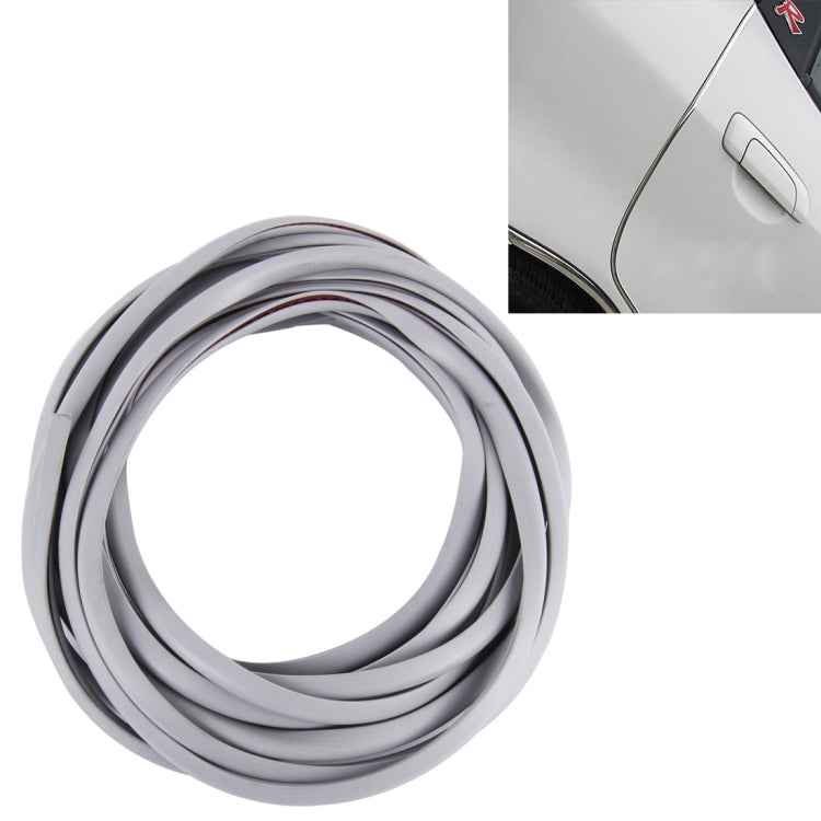 5m Car Decorative Strip PVC Chrome Decoration Strip Door Seal Window Seal